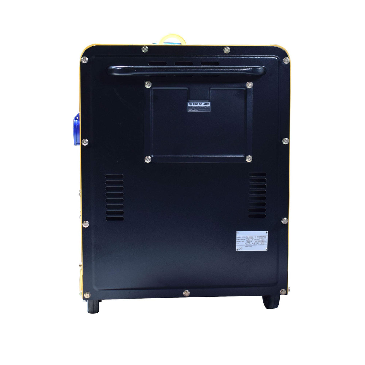 ITC Power NT-6100SE - Generador Diésel (monofásico, 12 L), color amarillo