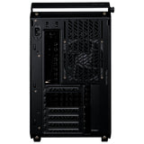 Cooler Master Qube 500 Flatpack – Caja PC ATX Media Torre, Totalmente Modular, 1 Ventilador SF 120mm Negro Preinstalado, Montaje GPU Vertical, Admite Placa Base EATX y Radiadores Duales 280mm, Negro