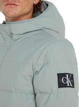 Calvin Klein Jeans Cazadora Hombre Cazadora acolchada, Gris (Slate Gray), XS