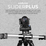 edelkrone SliderPLUS Pro - Deslizador motorizado para cámara de 63.5 cm de Largo