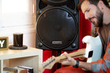 DYNASONIC - Dynapro 15’ (Segunda Generacion) Altavoz portátil Sistema Audio Profesional Potencia 800W - USB Bluetooth, Micrófonos, Negro - Soporte para Dispositivos movil y Tablet