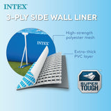 Intex 28272NP Small Frame - Piscina Desmontable, 300 x 200 x 75 cm, 3.834 litros, Color Azul