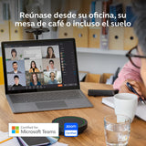 Jabra Speak2 55 Altavoz Inalámbrico Bluetooth - 4 Micrófonos, Cancelación de Ruido, 50 mm de Alto Alcance, Audio de Banda Ancha, Compacto y Portátil - Certificado para MS Teams - Gris Oscuro