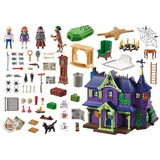 PLAYMOBIL Scooby DOO 70361 Aventura en la Mansión Misteriosa, con Efectos de Luz y Sonido, A Partir de 5 Años