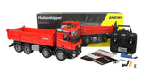 Amewi Mercedes-Benz Arocs - Camión volquete 8x4/4 4WD 1:18 RTR Rojo, Modelo de camión teledirigido