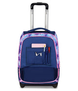 Seven Big Trolley Lilo & Stitch Escuela Fija, Violeta, 2 en 1, Doble Uso, Trolley y Mochila, Escuela Primaria, Niña, violeta, Talla única, Casual