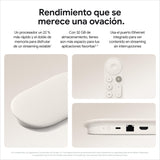 Google TV Streamer 4K - Streaming rápido de Entretenimiento en 4K con HDR - Porcelana