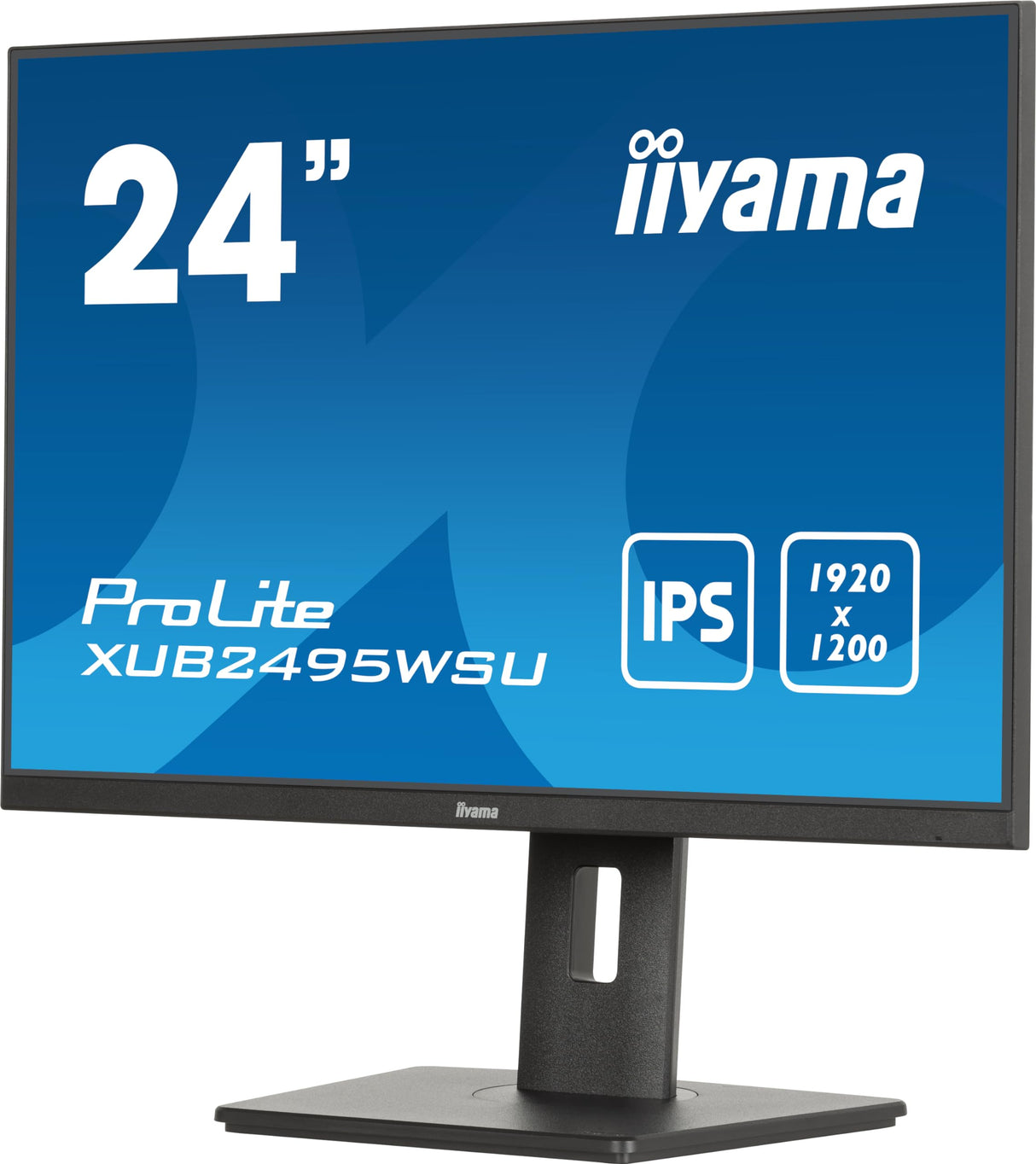 iiyama XUB2495WSU-B7 24,1" Panel IPS, 1920x1200, 300cd/m², HDMI, DisplayPort, 4ms, Altavoces, USB 3x 3.2+1xC (15W), 15cm Regulable en altura, Pivotante