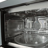 CATA 20 MC IX 20L 800W Acero Inoxidable-Microondas (Integrado, 20 L, 800 W, Giratorio, 100 W), 20 litros, Vidrio