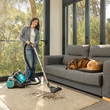 Cecotec Aspiradora de Trineo con o sin Bolsa Conga Rockstar Cyclonic Powerbag. 900W, Succión Potente de 175AW y 20Kpa, Depósito 2L, Fácil de Vaciar e Higiénico, Radio de Acción 10m, 4 Accesorios