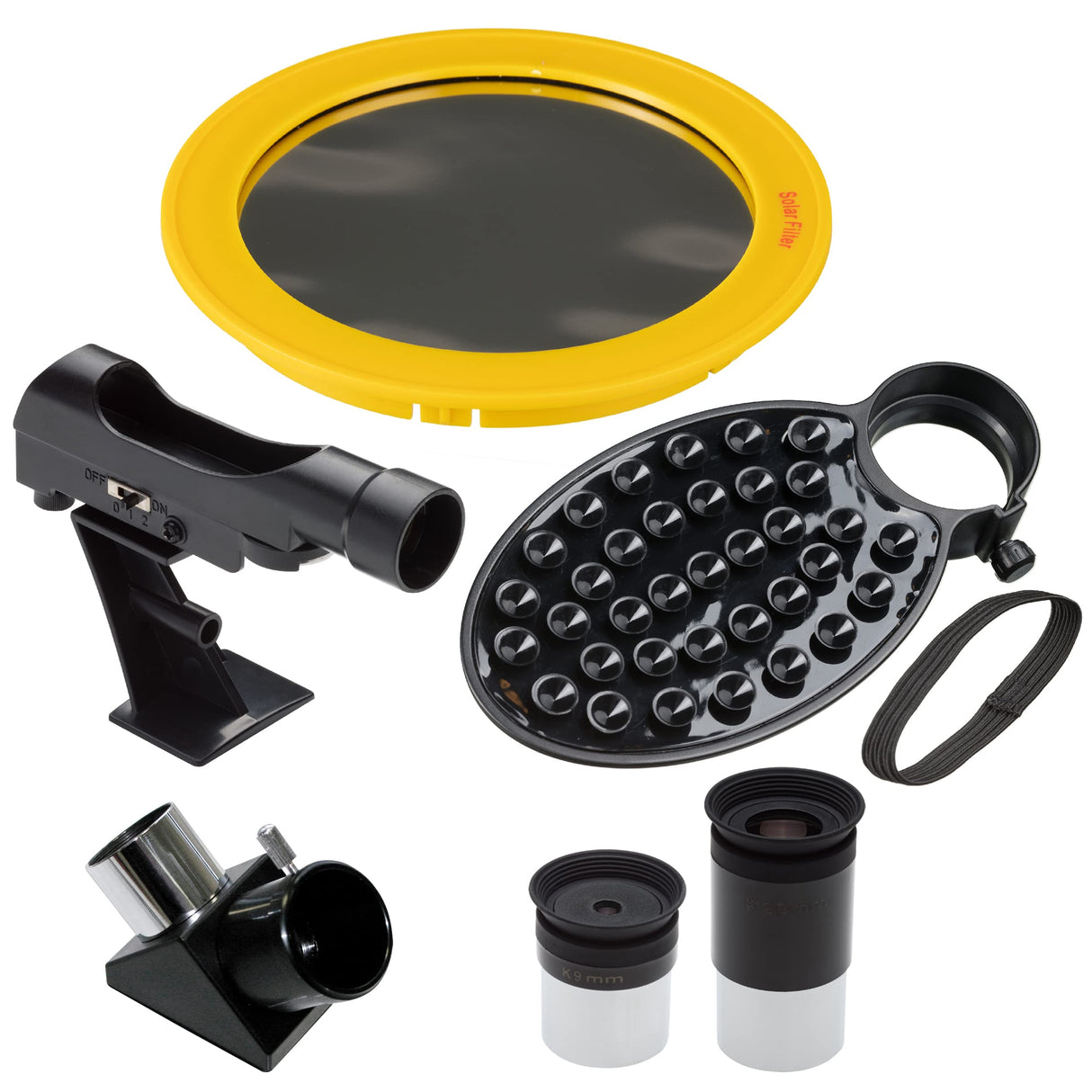 Bresser Refractor Telescopio Nano AR-70/700 AZ con trípode de Aluminio de 3 Patas, Montaje azimutal, buscador de Puntos LED y Adaptador de cámara para Smartphone para Principiantes, Color Blanco