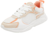 HUGO Leon_Runn_mepu, Zapatillas Mujer, Open White, 39 EU