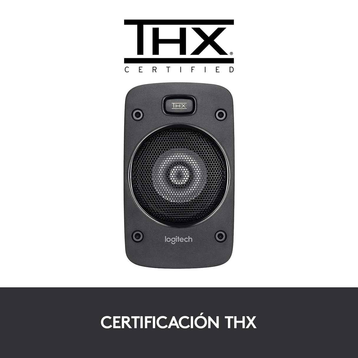 Logitech Z906 5.1 Sistema de Altavoces Sonido Envolvente THX, Certificado Dolby&DTS, 1000 W de Pico, Multi-Dispositivos, Entradas Audio Múltiples, Negro