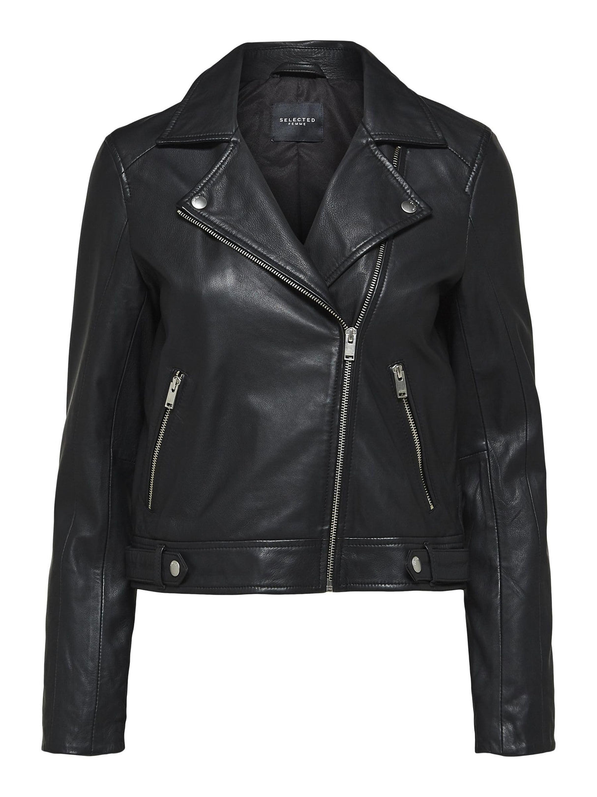 SELECTED FEMME 16071712 Chaqueta, Negro (Black Black), 36 (Talla del Fabricante: 34) para Mujer