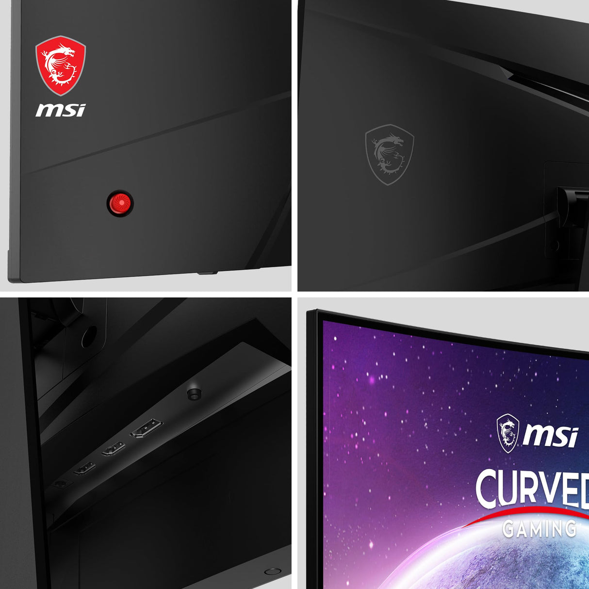 MSI G273CQ - Monitor Curvo Gaming de 27" WQHD (2560 x 1440) Panel VA, 170Hz / 1ms, AMD FreeSync Premium, HDR Ready, Curvatura 1500R, Color Negro