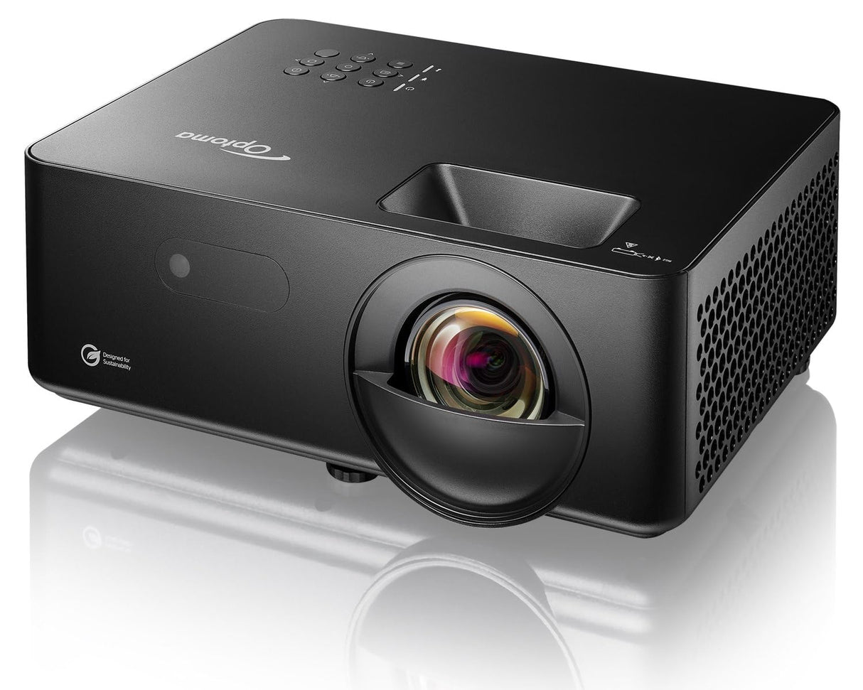 Optoma Photon Life PH32ST FullHD - Proyector de Cine en casa de Corta Distancia FullHD, 3100 lúmenes, Contraste 500.000:1, 24/7