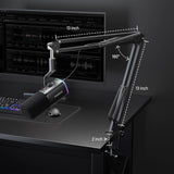 MAONO Micrófono dinámico para Juegos: micrófono dinámico USB XLR para computadora con Software-RGB para PC, Kit de micrófono para Gamer-Podcast, para Estudio de grabación de Streaming