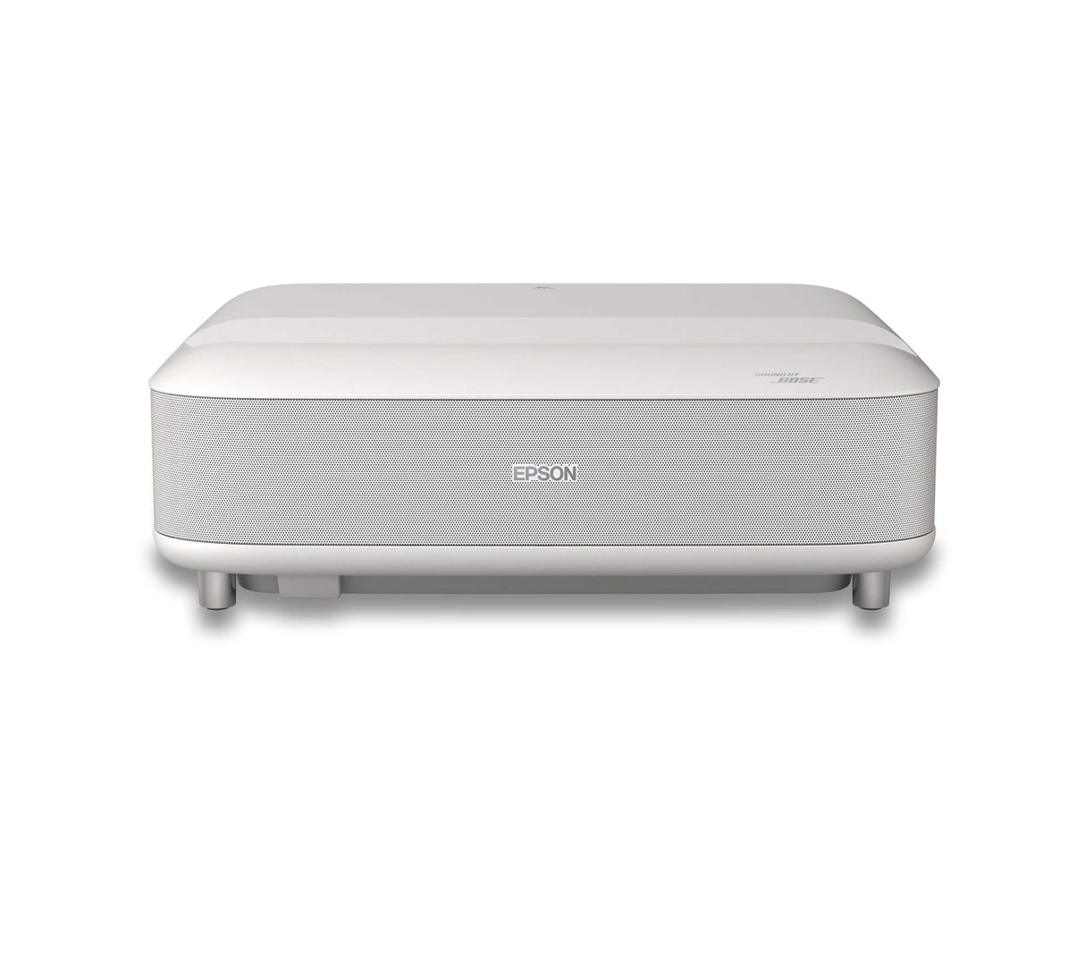 Epson Lifestudio Grand EH-LS670W Blanco Diamante, proyector láser Inteligente de Distancia ultracorta, 4K Pro UHD, Sound by Bose, Google TV, Pantallas de hasta 120″, 5 años de garantía*