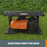 WORX WA0810 Landroid Garage con Cubierta abatible, Gris