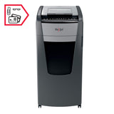 Rexel Optimum Autofeed Destructora de Papel de Alimentación Automática con Microcorte P5, 600 Hojas, Papelera de 110 L, con Ruedas, 2020600M