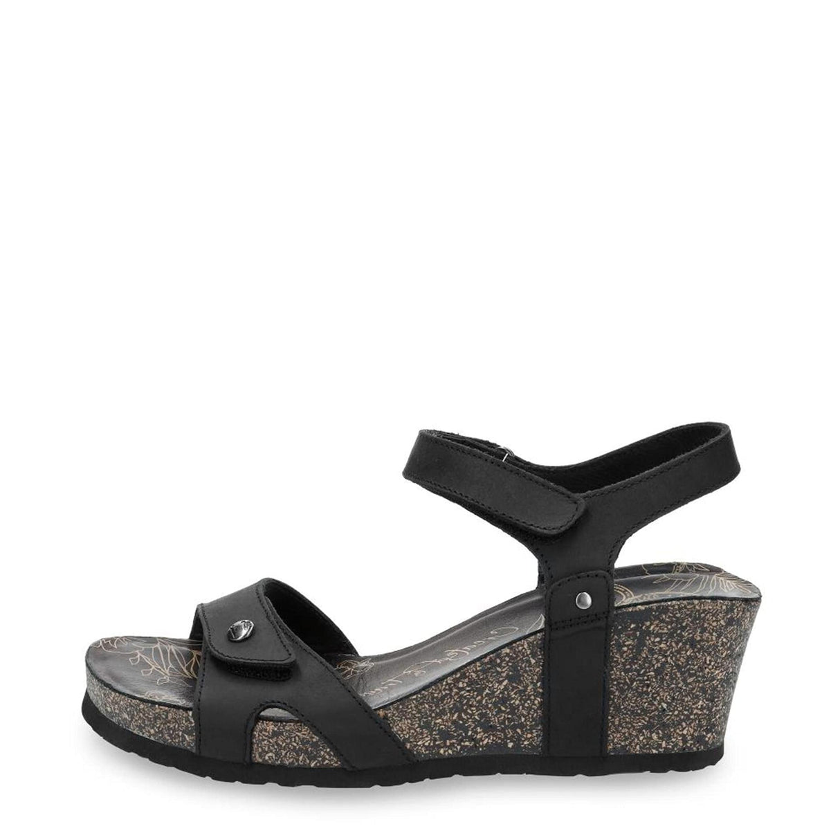 Panama Jack - Julia Basics, Sandalia con Pulsera Mujer, Negro (Negro B1), 39 EU
