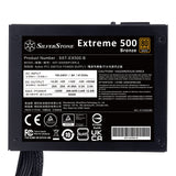 Silverstone Extreme 500 Bronze unité d'alimentation d'énergie 500 W 24-Pin ATX SFX Noir