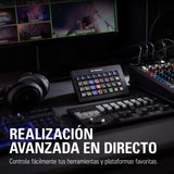 Elgato Stream Deck XL – Controlador avanzado de estudio, 32 teclas macro, activa acciones en apps y software como OBS, Twitch, YouTube y otros, funciona en Mac y PC