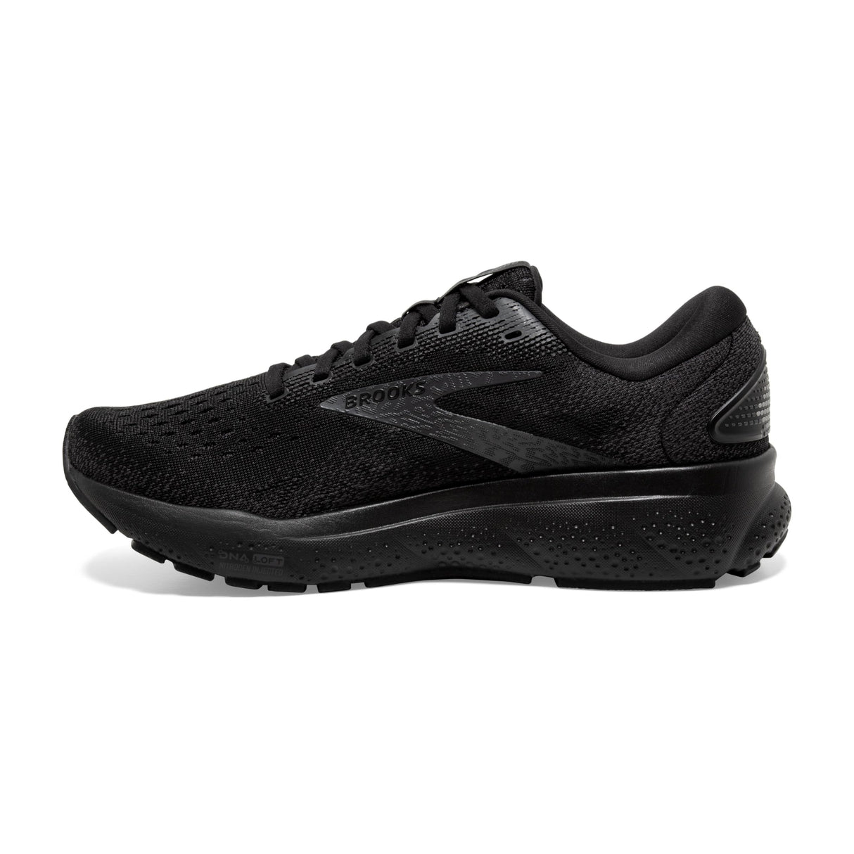 Brooks Damen Ghost 16 Laufschuhe Neutralschuh Black/Black/Ebony - Schwarz 38,5