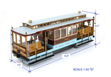 Occre 53007 - Kit para Montar TRANVIA CABLECAR DE San Francisco