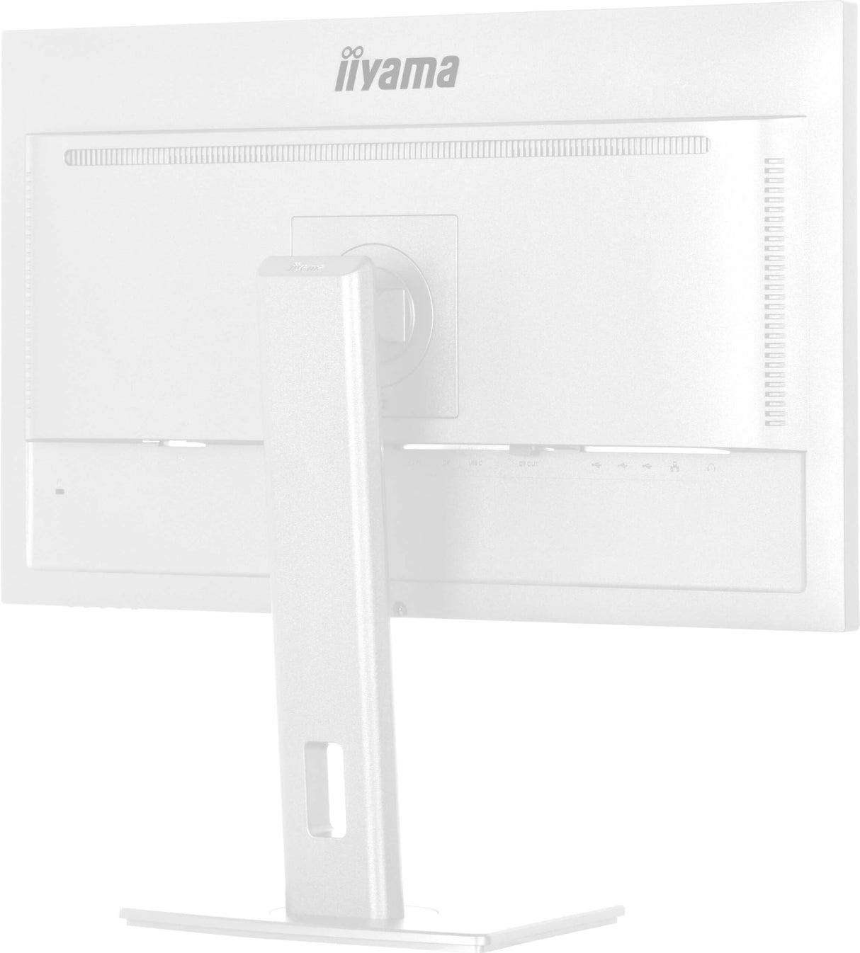 iiyama XUB2797HSN-W2 Pantalla IPS de 27 Pulgadas (Bisel Blanco) USB-C de 65 W de Carga, 4 ms, Full HD 1920 x 1080, RJ45/HDMI/DP, 1 x DP-out (MST), 4 concentradores USB, Soporte Ajustable en Altura