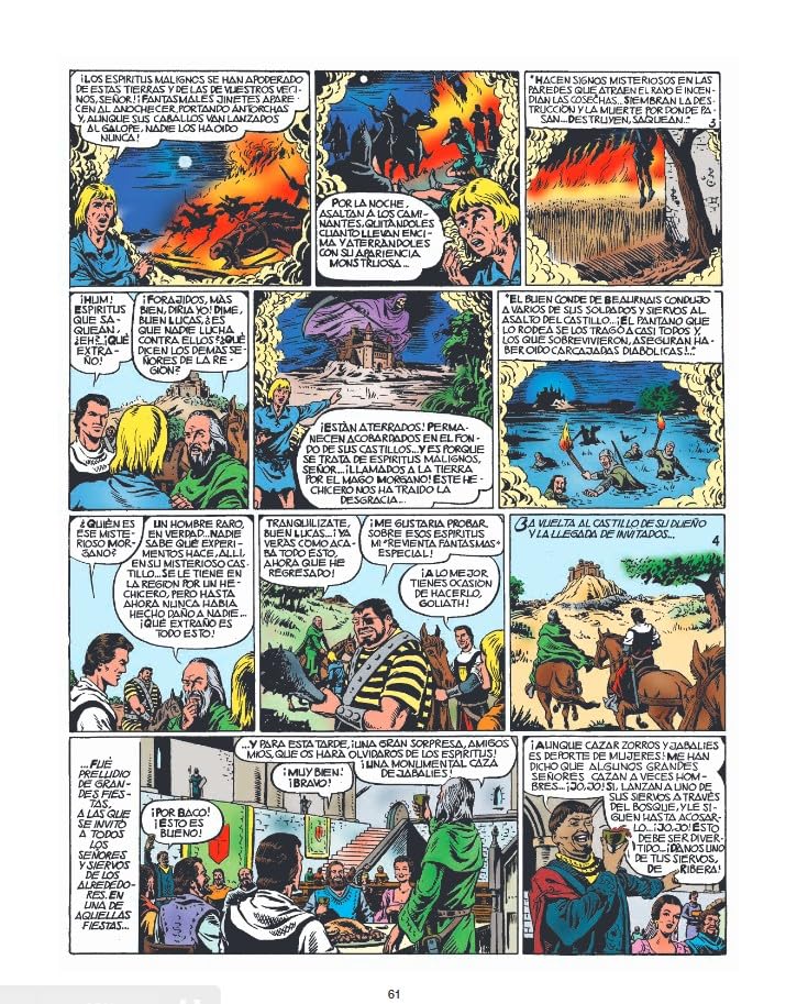 Capitan trueno 1956-1957 ¡a sangre y fuego! (bruguera - sd)