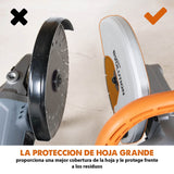 Evolution Sierra para hormigón de 255 mm R255DCT de Evolution: sin gasolina, corte de 102,5 mm, incl. hoja de diamante prémium