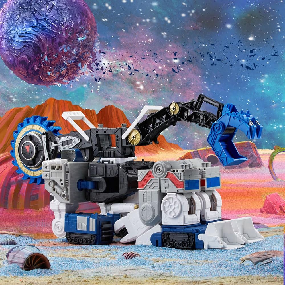 Transformers Juguetes Generations - Legacy Series - Clase Titán - Figura de Cybertron Universe Metroplex de 55,5 cm - A Partir de 15 años, F2986