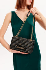 Love Moschino jc4242pp0i, Bolso de Hombro Mujer, Negro, Talla única