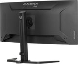 iiyama G-Master GCB3484WQSU-B1 86.4 cm 180Hz Curvo UWQHD, 0.4ms, FreeSync Premium, 3440x1440, 2 x HDMI, 1 x DisplayPort, 2 x USB 3.2, 2 x USB-C (7.5W), Soporte de Altura Ajustable