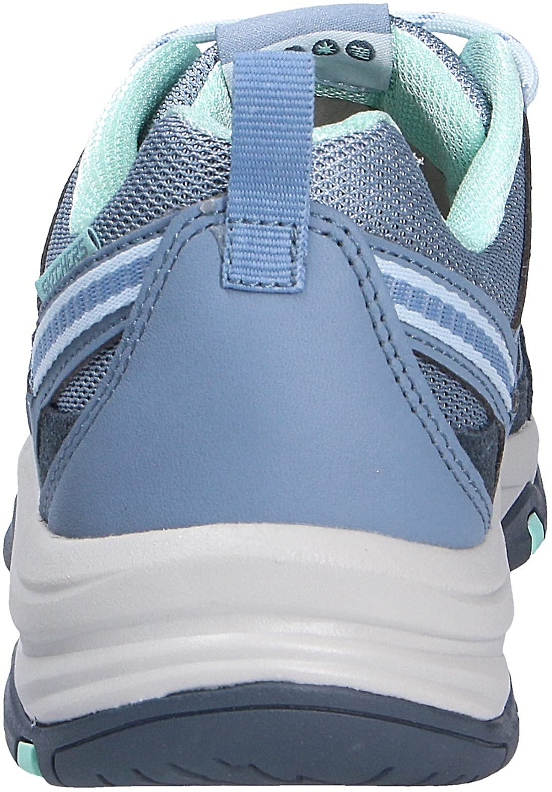 Skechers Lookout Point, Punto de Mirador Trego Mujer, Slate Leather/Mesh/Trim, 40 EU