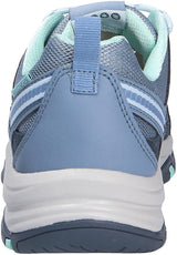 Skechers Lookout Point, Punto de Mirador Trego Mujer, Slate Leather/Mesh/Trim, 40 EU