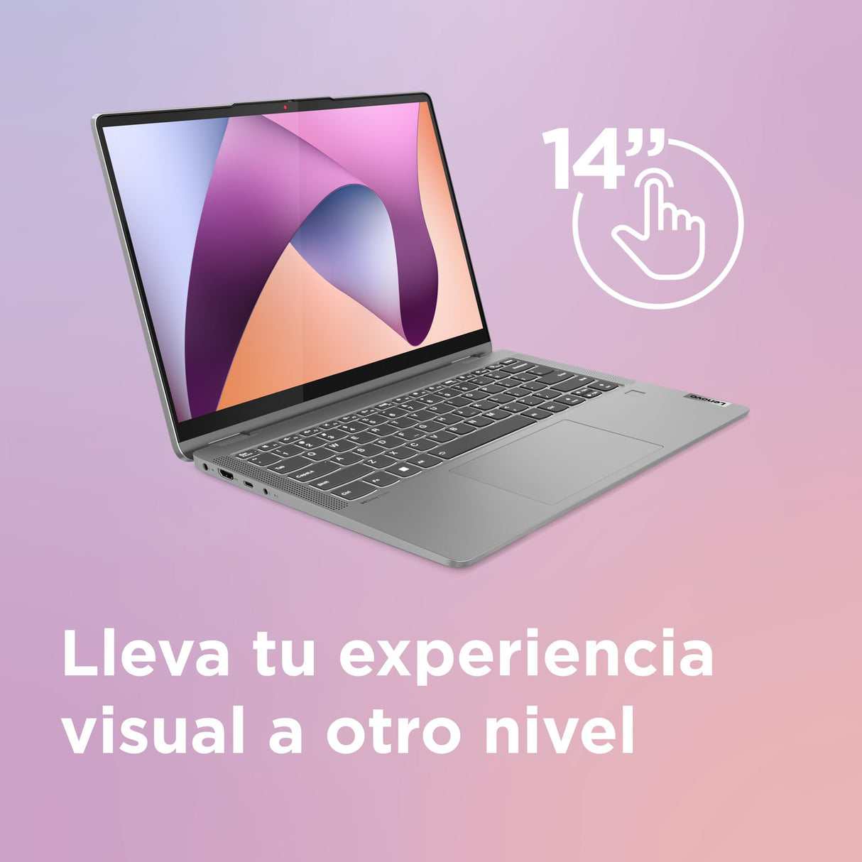 Lenovo IdeaPad Flex 5 Gen 8 Ordenador Portátil Táctil Convertible 14" WUXGA (AMD Ryzen 5 5625U, AMD Radeon Graphics, 16 GB RAM, 512 GB SSD, 60 Hz, Wi-Fi 6, Win 11 Home) Teclado QWERTY Español – Gris