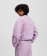 KARL LAGERFELD JEANS, Mujeres, Chaqueta De Trabajo, Ajuste Relajado, Morado, S