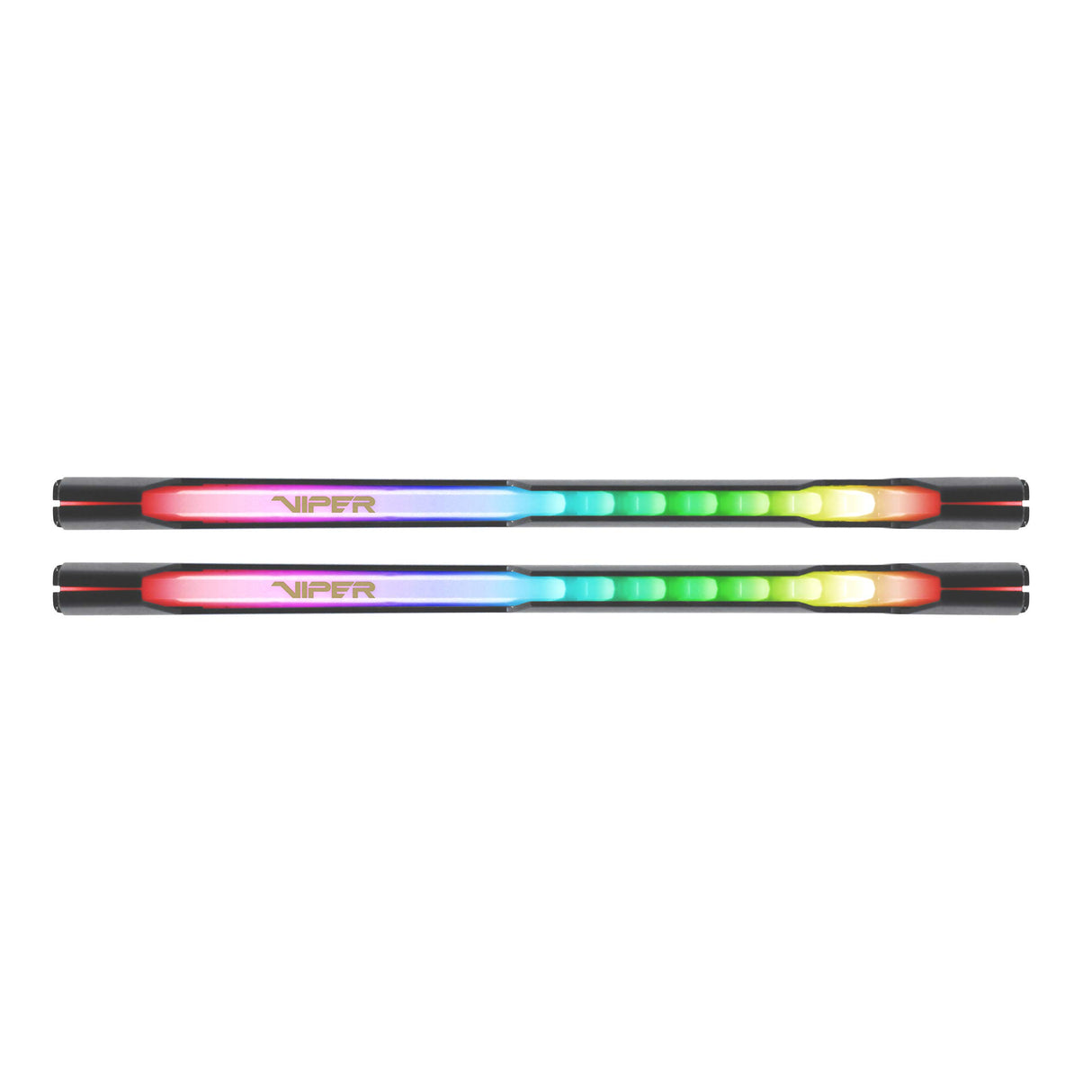 Viper Steel DDR4 3200 MHz 32GB (2x16GB) C16 Kit LED RGB de Memoria Alto Rendimiento Gris