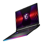 MSI Raider GE78 HX 14VGG-226XES Ordenador Portátil Gaming 17" 16:10 QHD+ 240Hz (Intel Core i9-14900HX, 32GB RAM, 1TB SSD, RTX 4070-8GB, Sin Sistema Operativo) Core Black, Teclado QWERTY Español