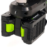 Murray Soplador y Aspirador de Hojas a Batería 20V 3 en 1 MU-BAT-VB270-KIT – Motor sin Escobillas, Control Inteligente, 4 Velocidades + Turbo, Bolsa de Polvo de 45L, Diseño de Montaje Rápido