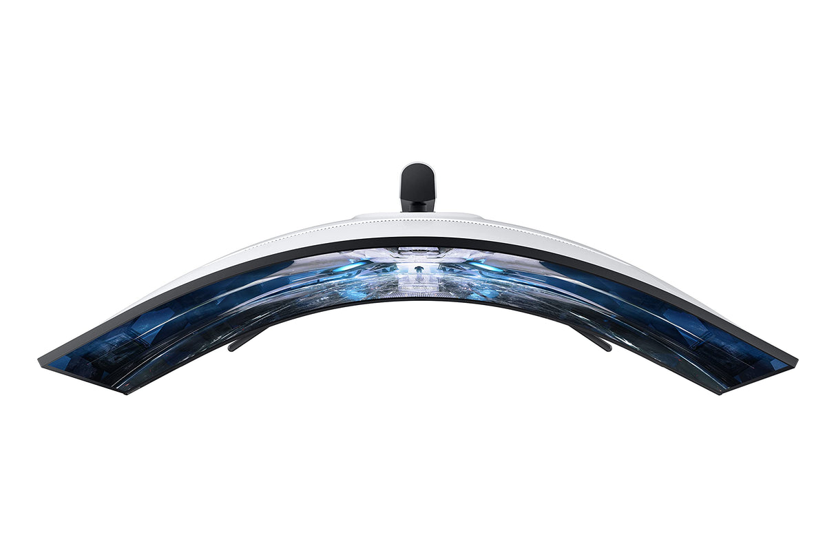 Samsung LS49AG952NUXEN - Monitor Gaming de 49" DQHD (5120x1440, VA, Quantum Mini-LED, HDMI 2.1, USB 3.0, DisplayPort, Curvo 1000R, 32:9, 240 Hz, 1ms, G-Sync, FreeSync, Auto Source Switch+), negro