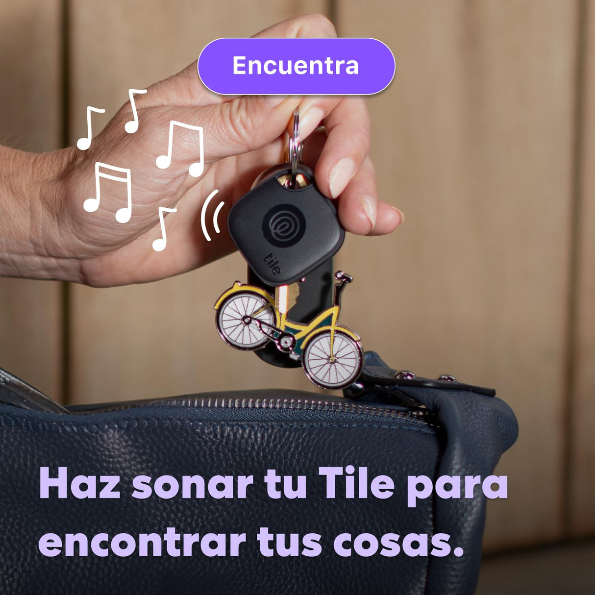 Tile by Life360 Mate - Localizador Bluetooth, localizador de Llaves y localizador de Objetos para Llaves, Bolsos y Mucho más.Compatible con iOS y Android. Paquete de 4 (Negro)