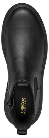Geox D Lamidie + Grip ABX, Bota de Tobillo Mujer, Black, 37 EU