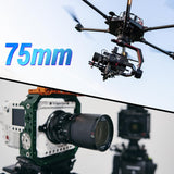 SIRUI Saturn 75mm T2.9 1.6X Full Frame Carbono Fibra Anamorphic Lens, Cine Cinema Objetivo Lens Lenses Lente Más Ligera Que 500g (Nature Flares, E Mount)