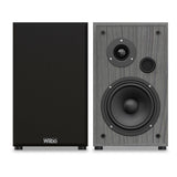 Wiibo String 10 - Altavoces HiFi de Estantería - Potencia de 100W - Altavoces de 2 Vías Bass Reflex - Tweeter de 2 Pulgadas y Woofer de 5 Pulgadas - Pareja de Altavoces con Sonido Envolvente