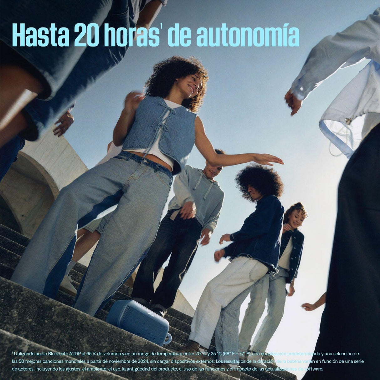 Bose Novedad SoundLink Plus Altavoz Bluetooth portátil, Altavoz para Exterior inalámbrico, hasta 20 Horas de autonomía, Resistente al Agua y al Polvo, Azul Oscuro