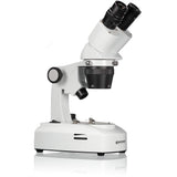 Bresser 5803100 Researcher ICD LED 20x-80x Microscopio, blanco