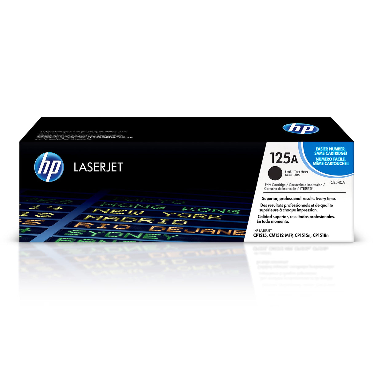 HP Cb540a, Cartucho De Tóner Default Category, Negro (Black), NORMAL